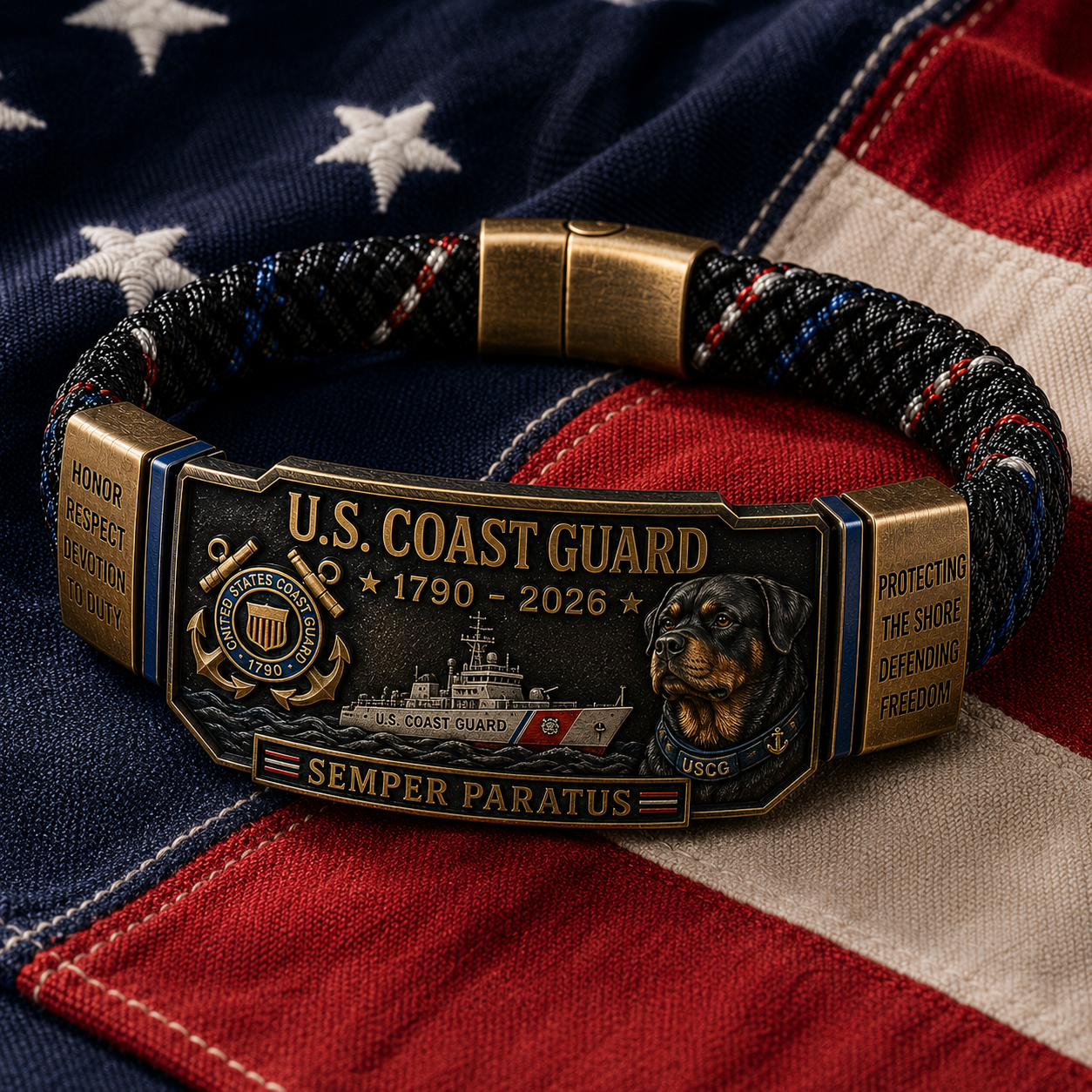 🇺🇸 2026 America 250th Anniversary Military Tribute Bracelet – Limited Edition Branch Pride Collection