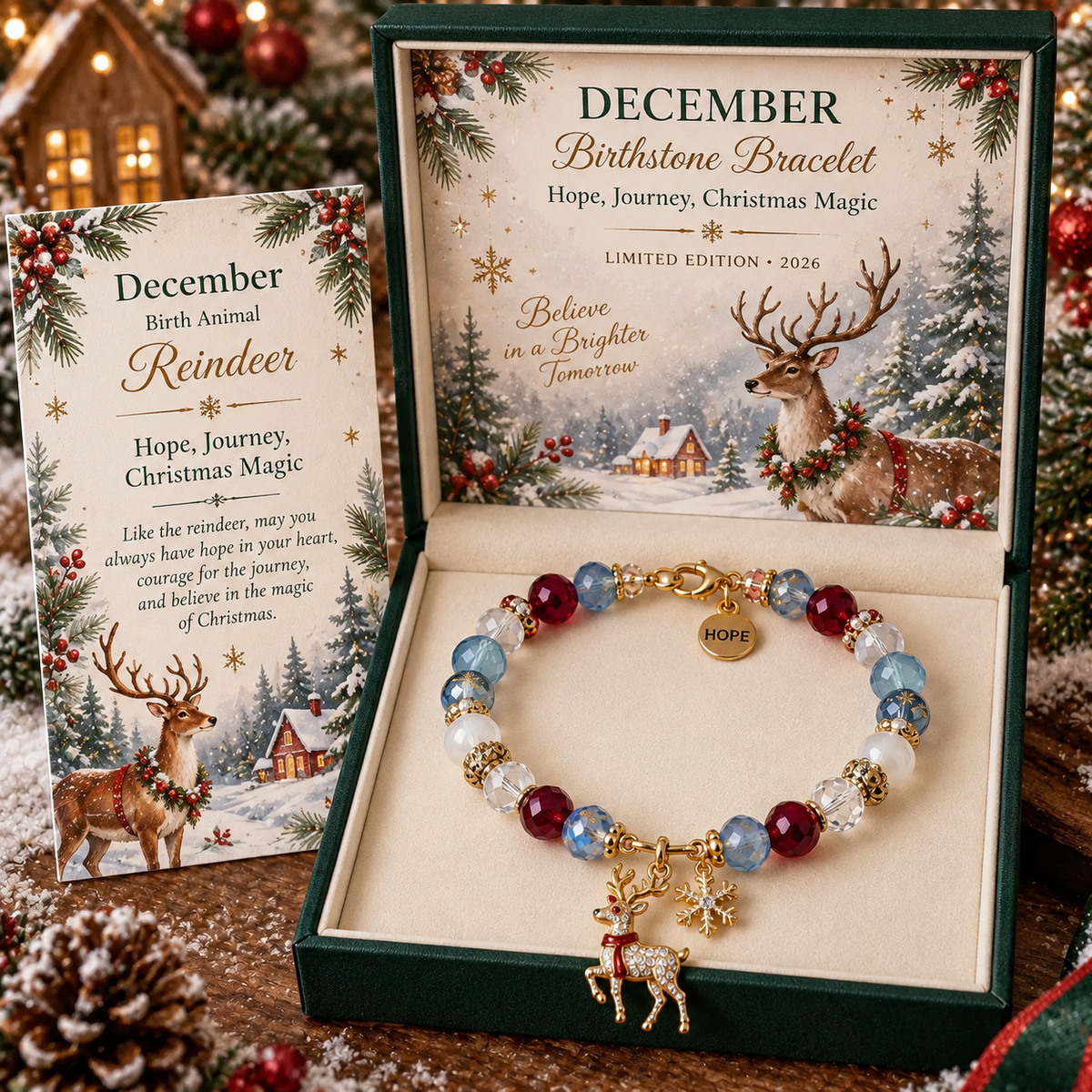 ✨Birth Month Crystal Animal Bracelet – Wear Your Story