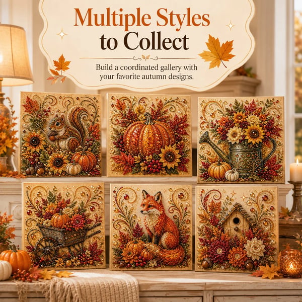 πβ¨ Autumn Pearl Painting Kit β Create a Beautiful Fall Artwork With a Touch of Sparkle