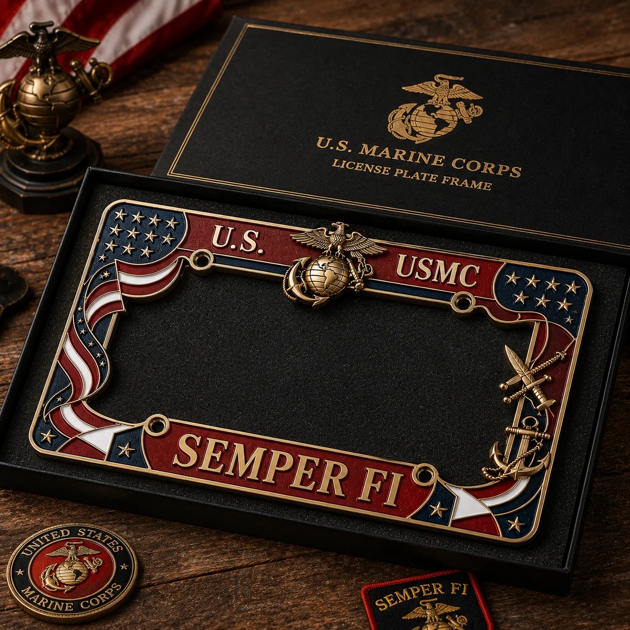 🔥Last Day Promo: 70% OFF 🎖️ - Military Branch Tribute License Plate Frame Collection