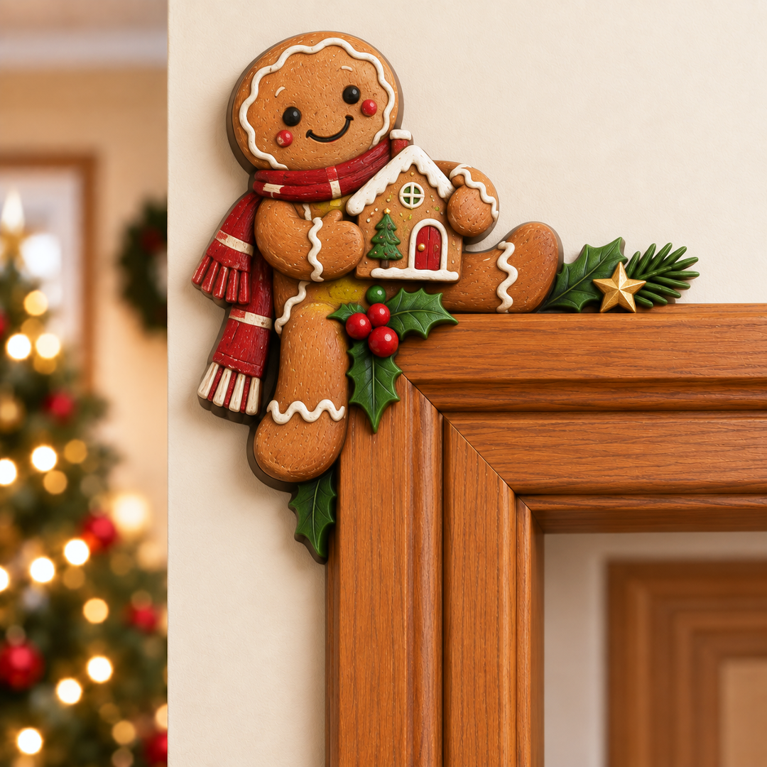 Christmas Peekaboo Door Frame Corner Decor 🎄🎅