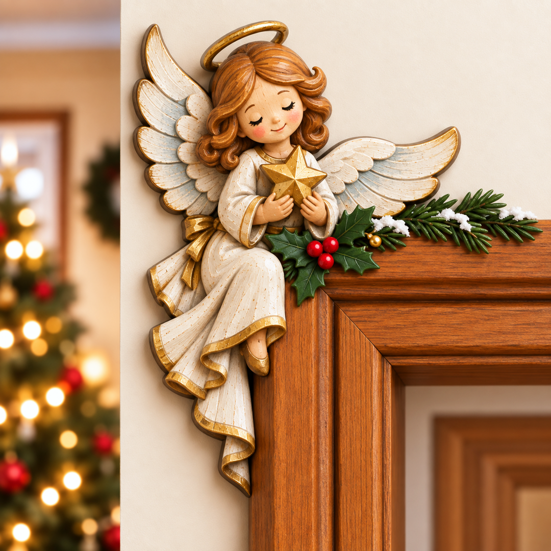 Christmas Peekaboo Door Frame Corner Decor 🎄🎅
