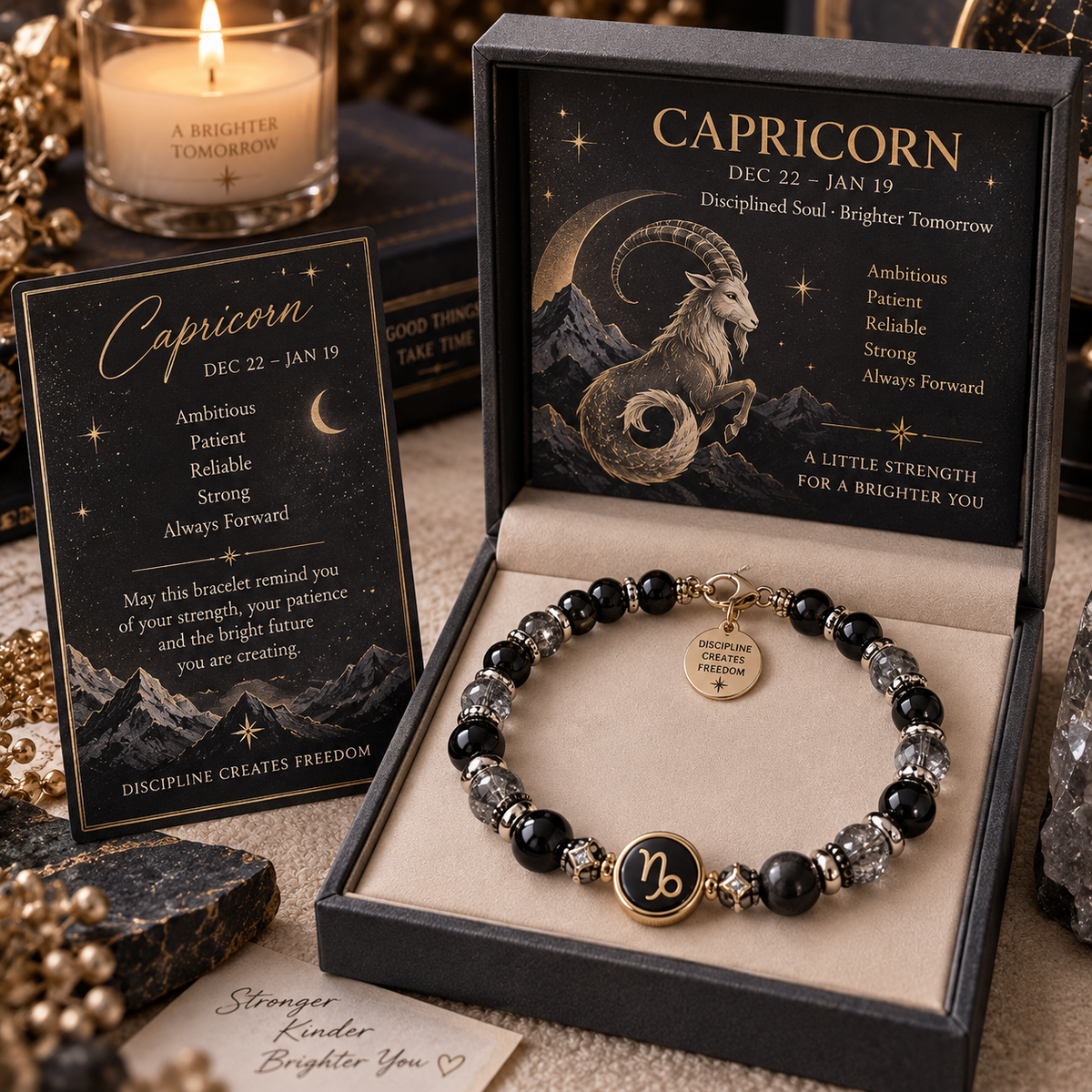 ✨2026 Zodiac Crystal Bracelet | A Meaningful Birthstone Gift Inspired By Your Star Sign