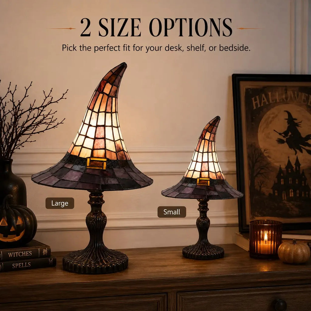 Halloween Witch Hat Table Lamp