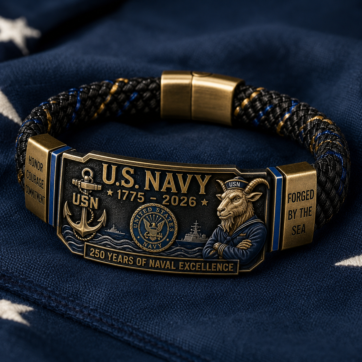 🇺🇸 2026 America 250th Anniversary Military Tribute Bracelet – Limited Edition Branch Pride Collection
