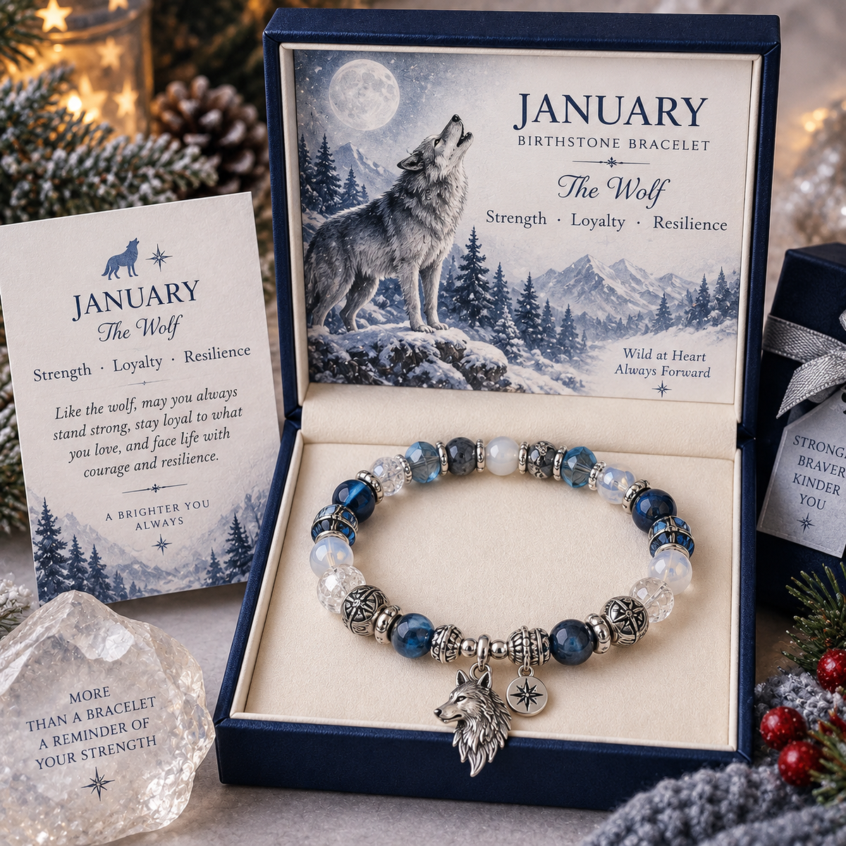 ✨Birth Month Crystal Animal Bracelet – Wear Your Story