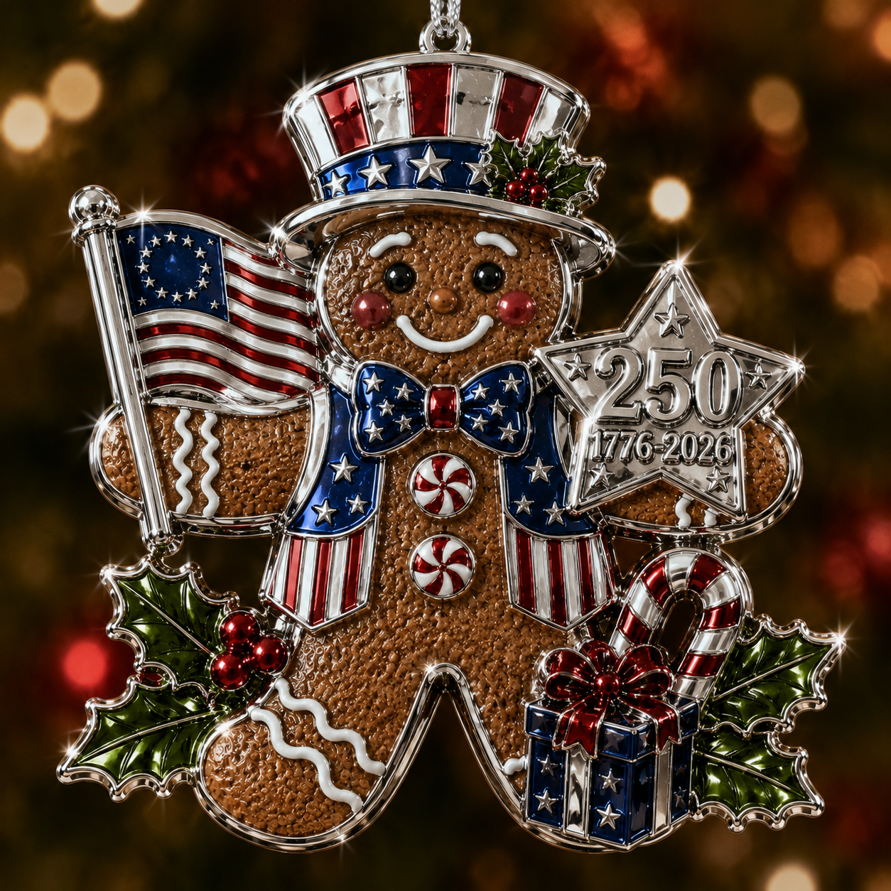 LAST DAY 70% OFF ❄America 250™ Christmas Heritage Ornament