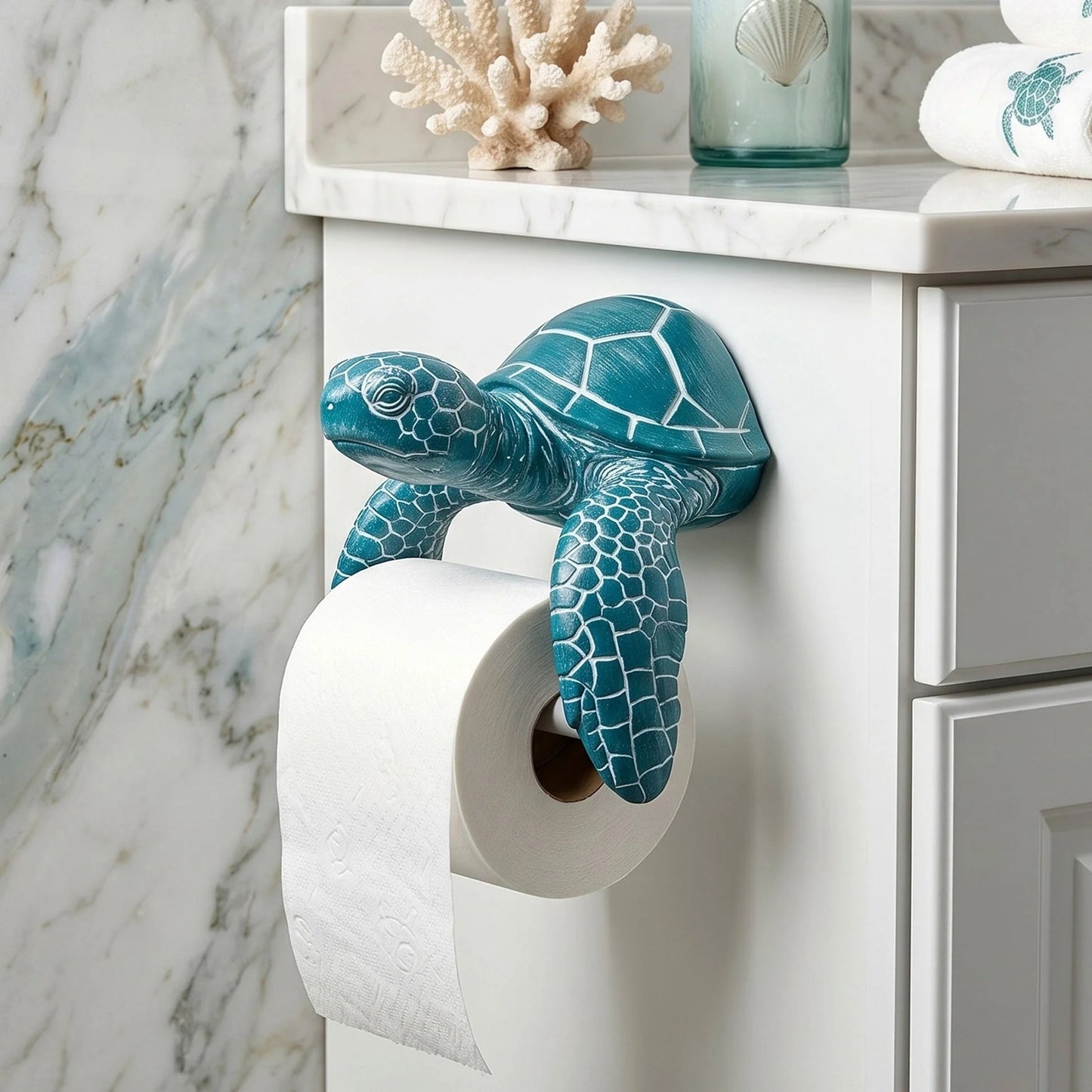 🌊 Ocean Guardians Toilet Paper Holder Series