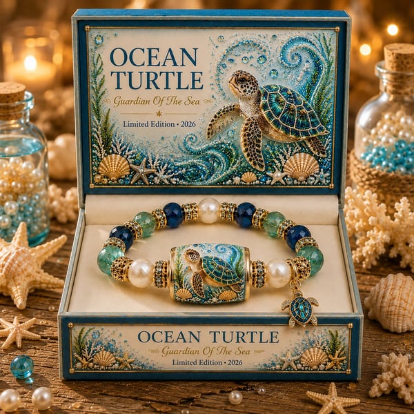 💥 Last Day 49% OFF – 🌊 Ocean Guardian Bracelet Collection