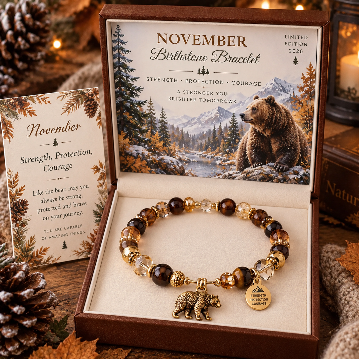 ✨Birth Month Crystal Animal Bracelet – Wear Your Story
