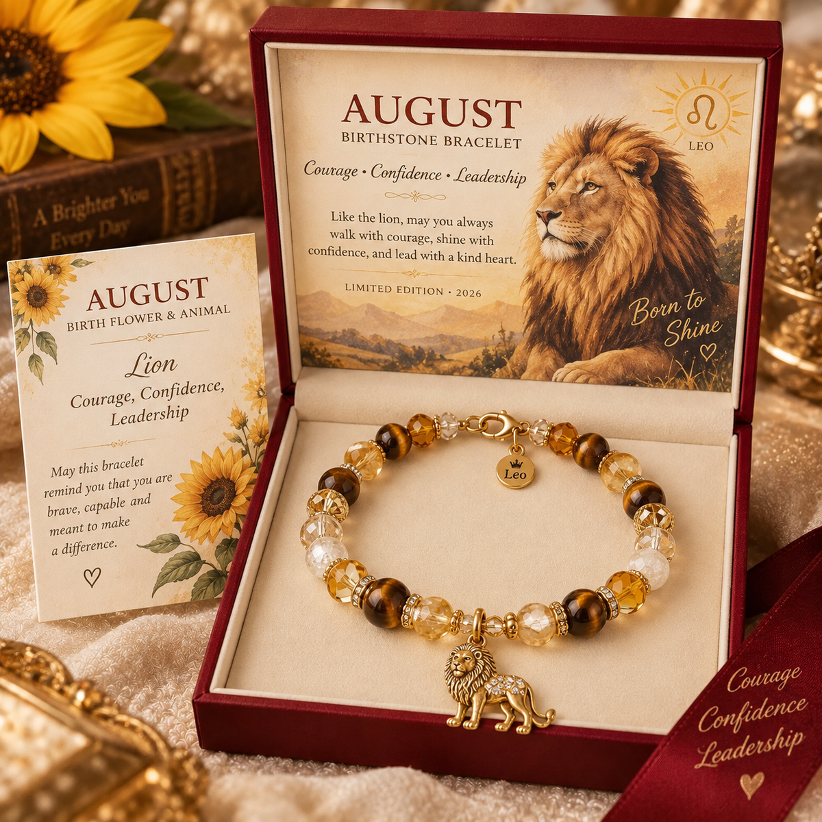✨Birth Month Crystal Animal Bracelet – Wear Your Story