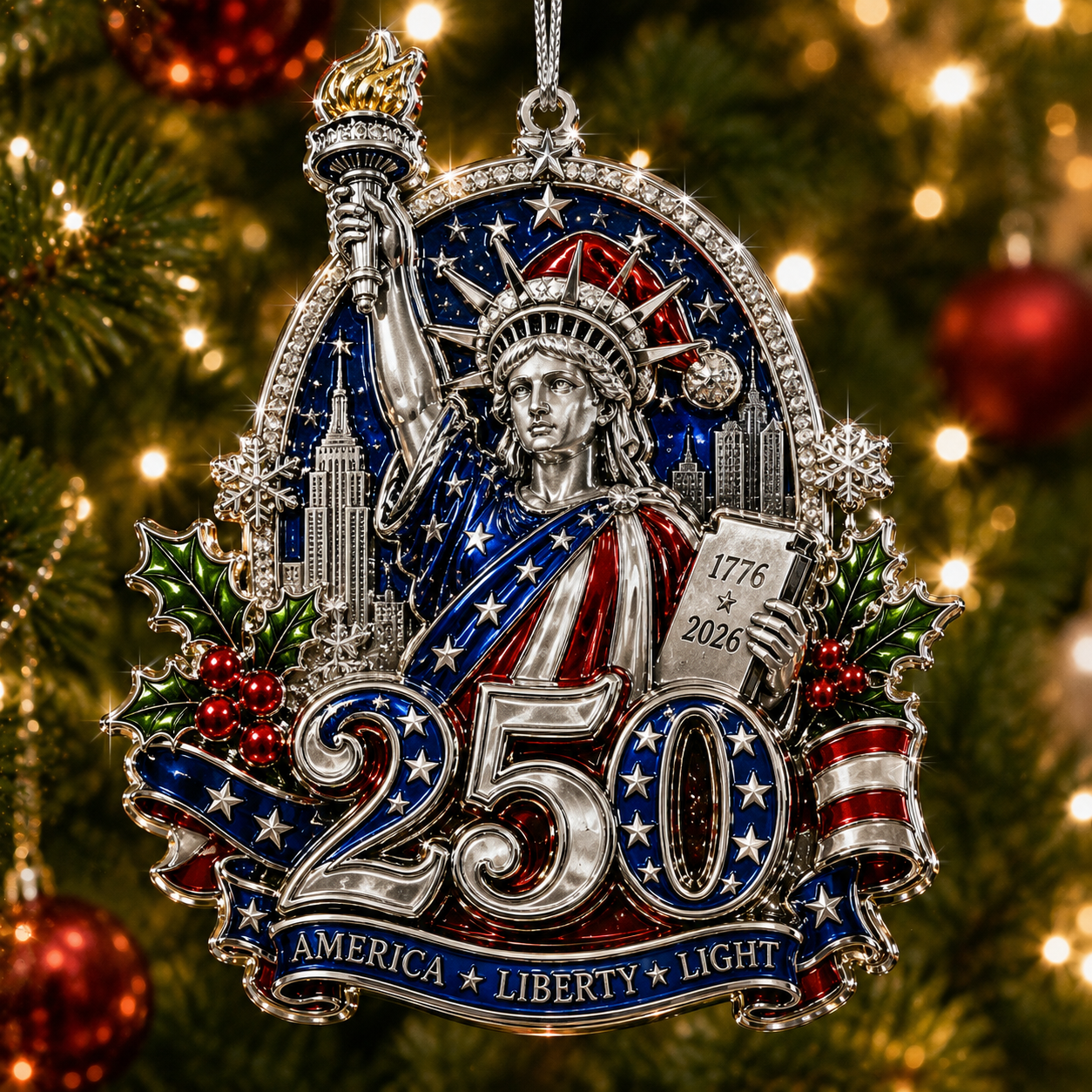 LAST DAY 70% OFF ❄America 250™ Christmas Heritage Ornament
