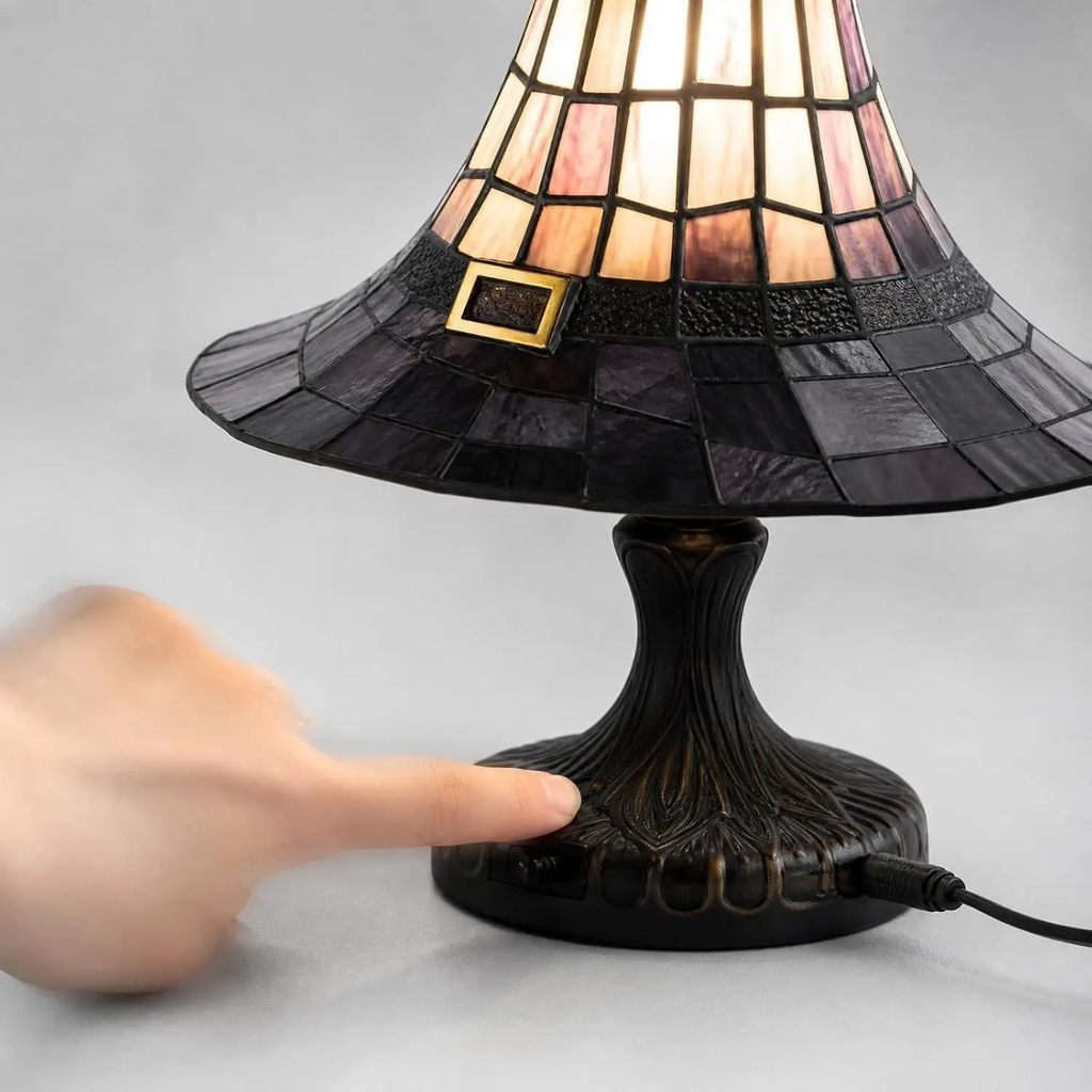 Halloween Witch Hat Table Lamp