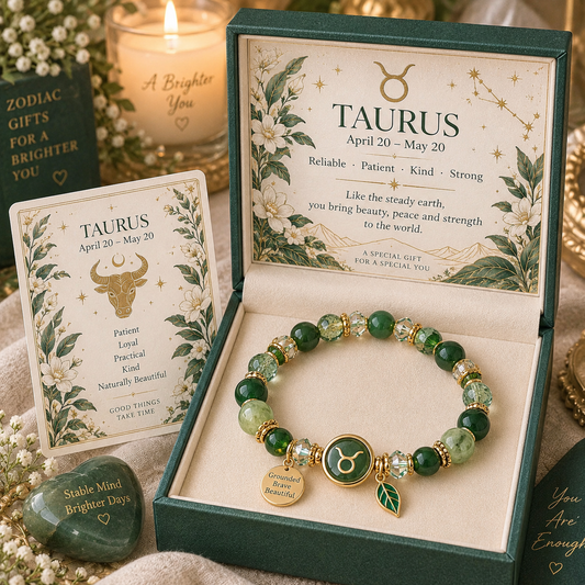 ✨2026 Zodiac Crystal Bracelet | A Meaningful Birthstone Gift Inspired By Your Star Sign