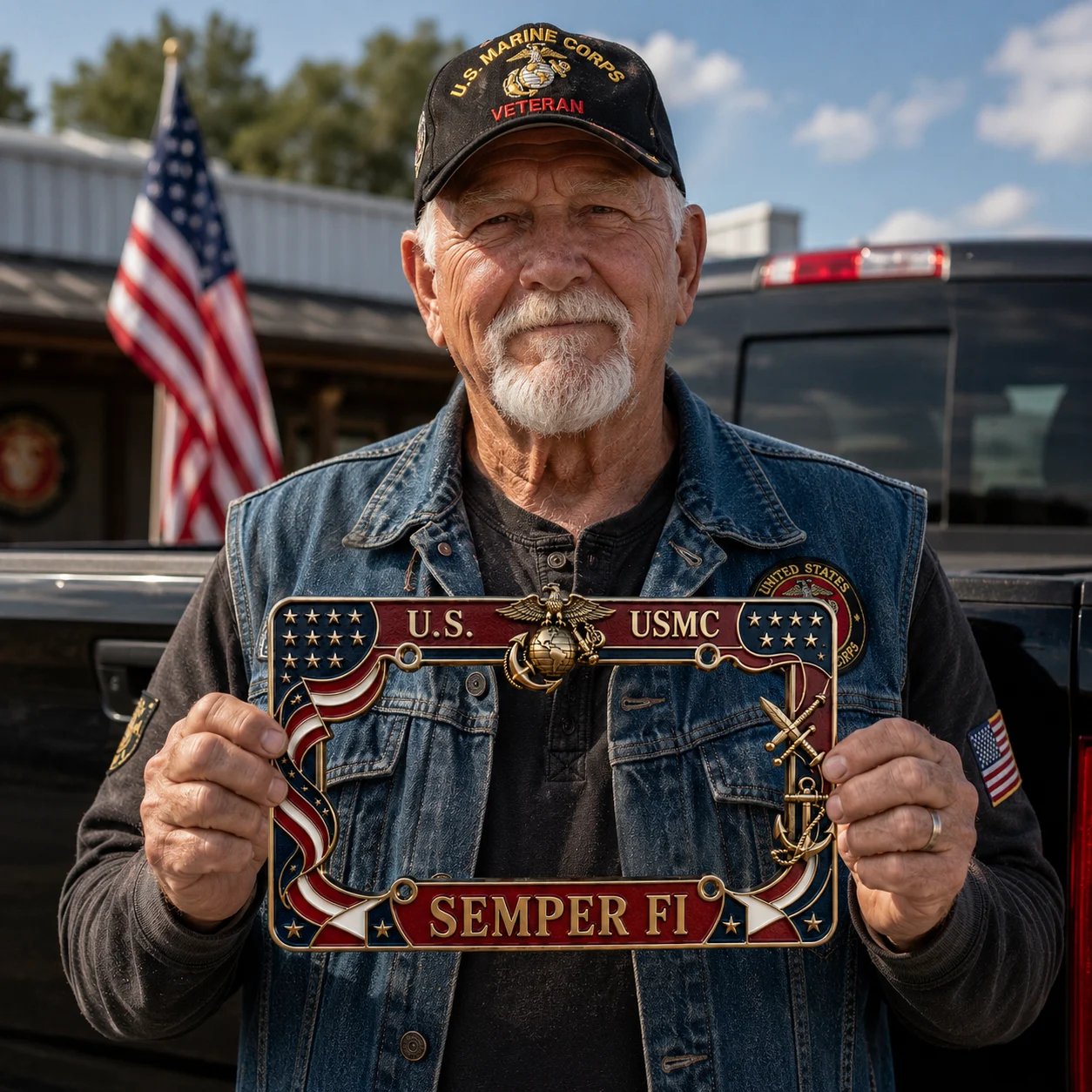 🔥Last Day Promo: 70% OFF 🎖️ - Military Branch Tribute License Plate Frame Collection