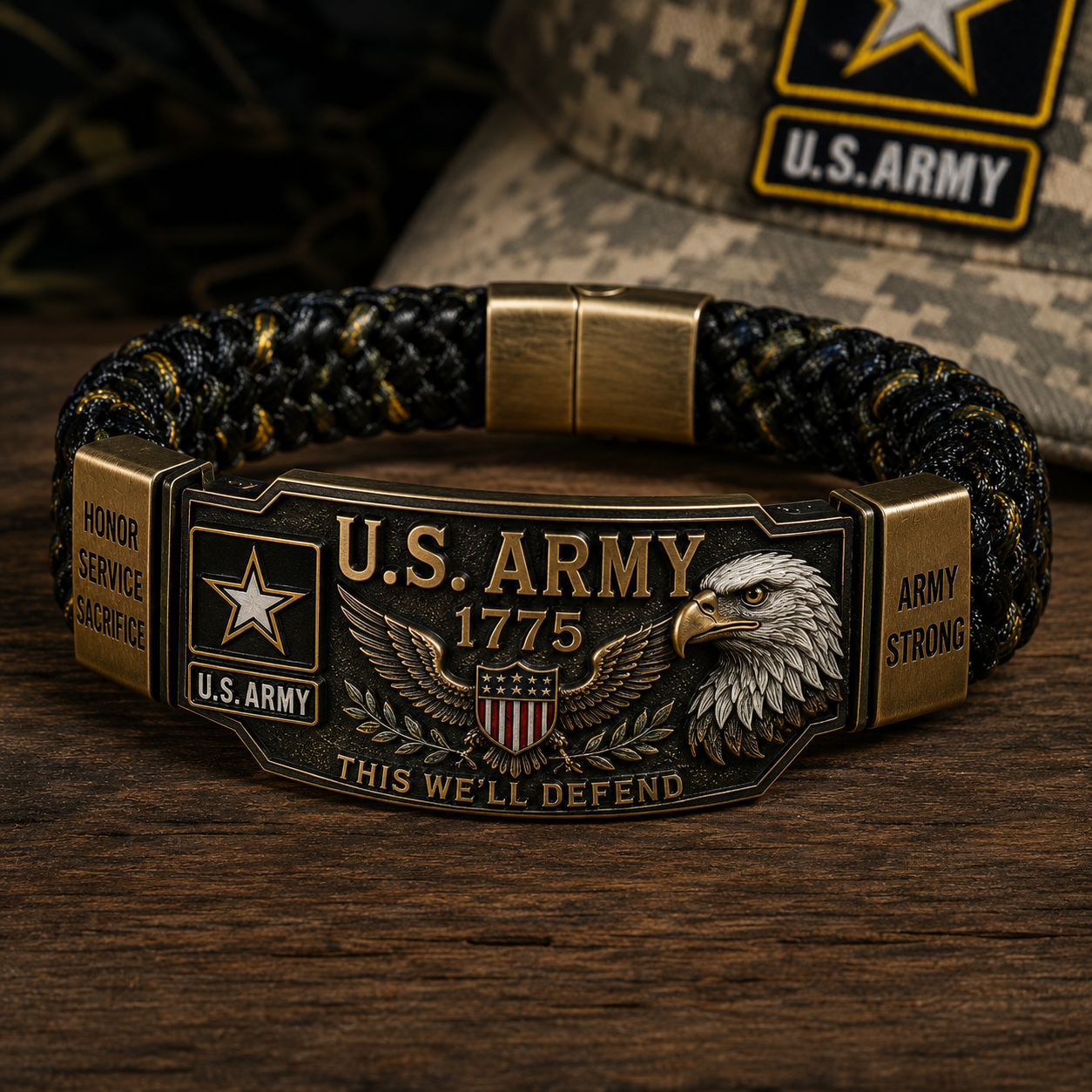 🇺🇸 2026 America 250th Anniversary Military Tribute Bracelet – Limited Edition Branch Pride Collection