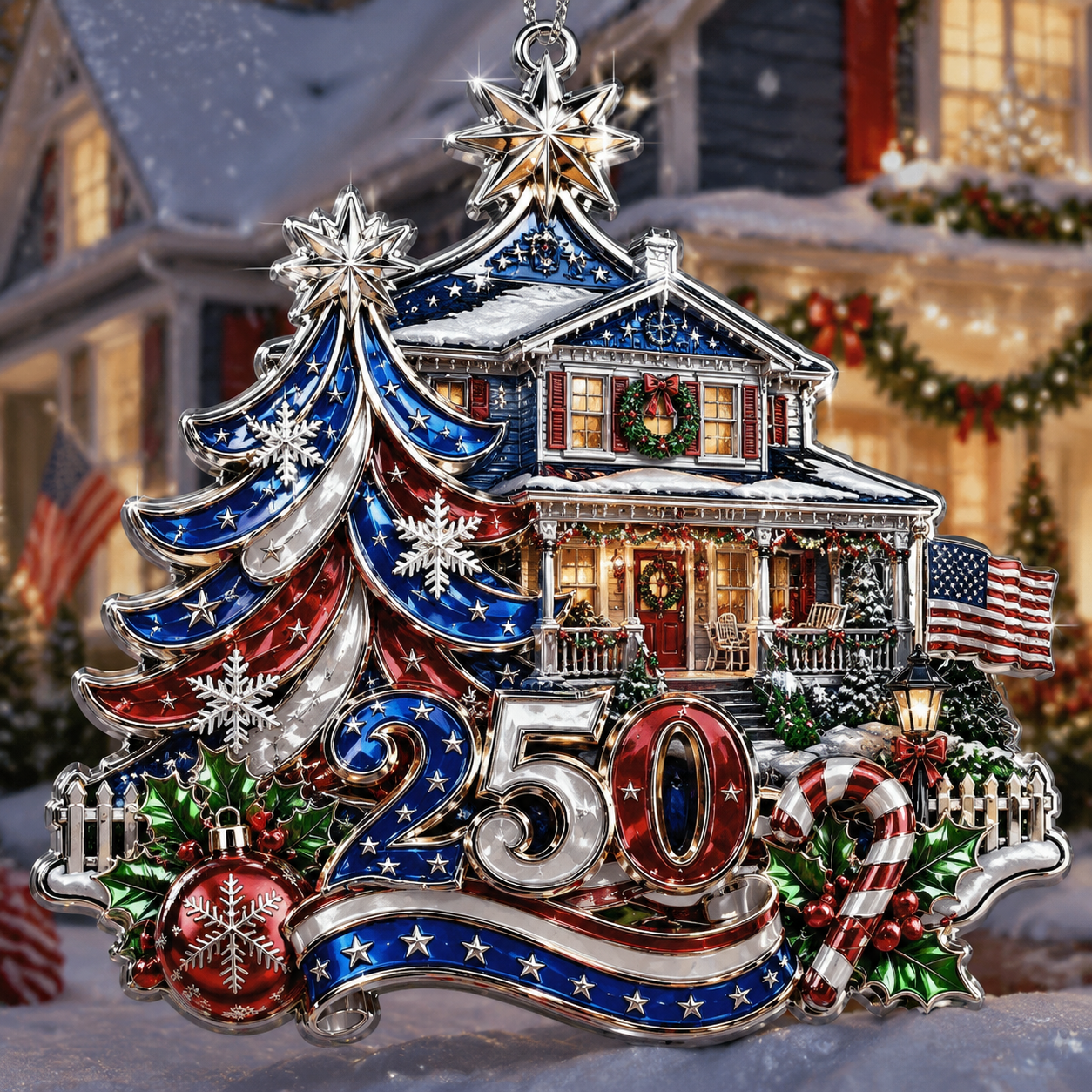 LAST DAY 70% OFF ❄America 250™ Christmas Heritage Ornament
