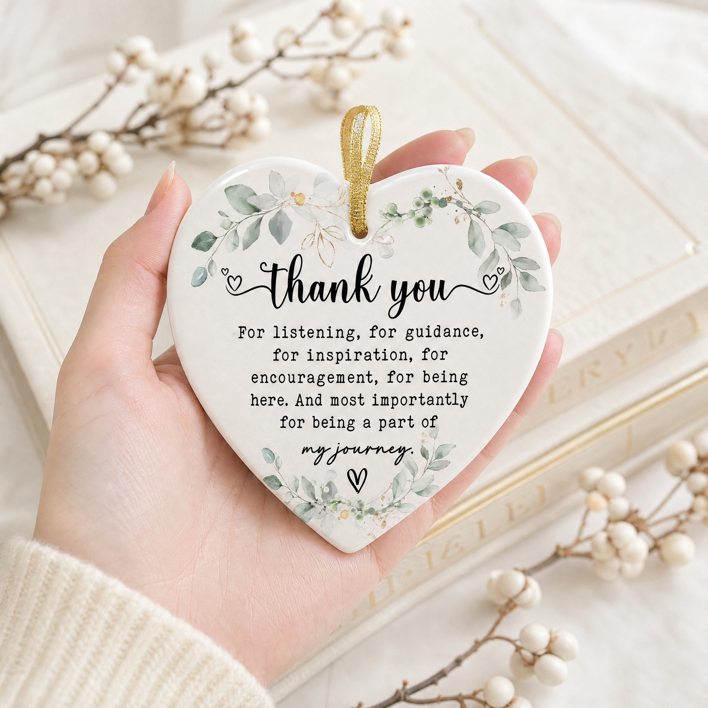 Heart-Shaped Christmas Ornament – A Meaningful Keepsake From the Heart