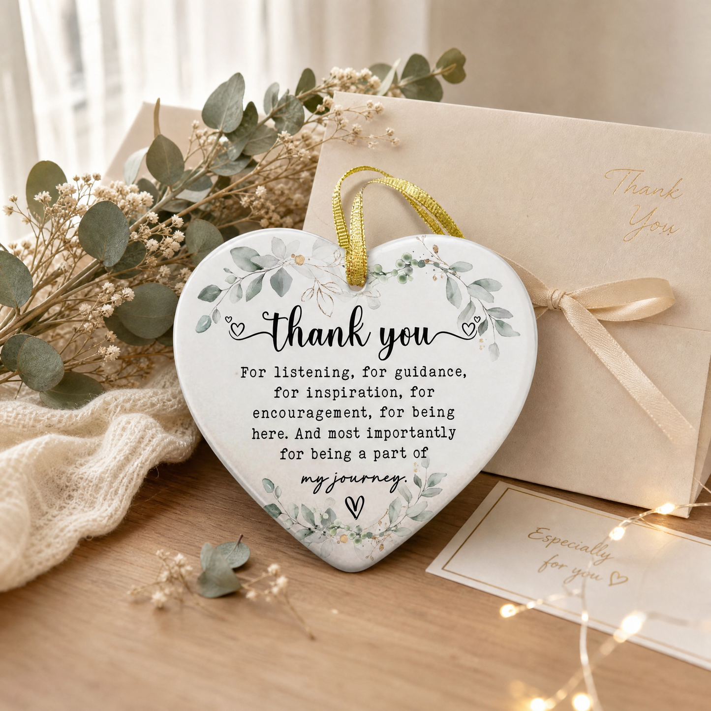 Heart-Shaped Christmas Ornament – A Meaningful Keepsake From the Heart